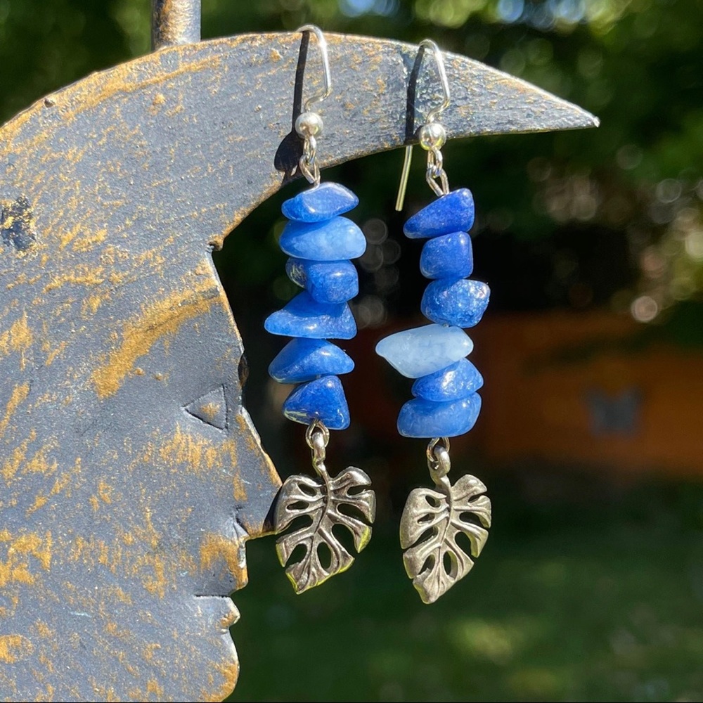 Handmade Beaded Tropical Earrings